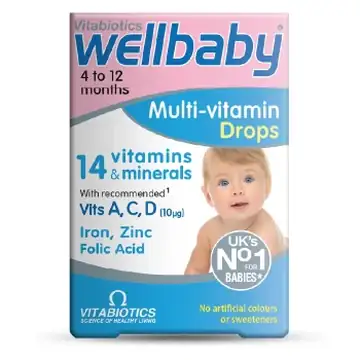 Wellbaby multivitamin drops 30ml