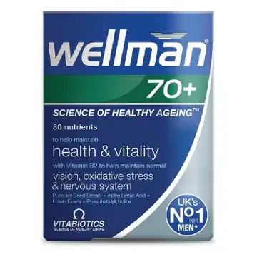 Wellman 70+ tablets 30`s