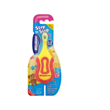 Wisdom toothbrush step by step 0-2 kids