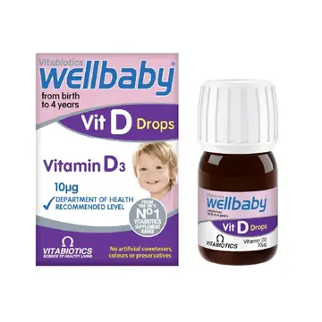 Wellbaby vitamin d drops 30mls thumbnail 1