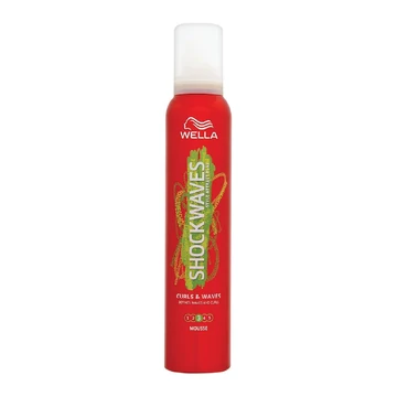Wella shockwaves mousse 200mls