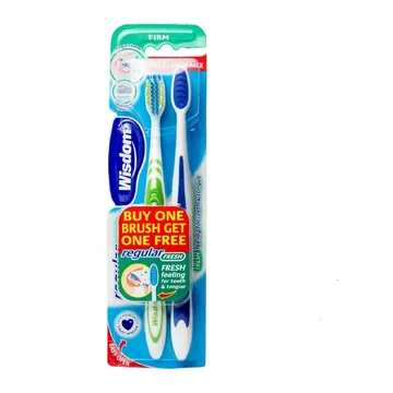 Wisdom tooth brush regular firm 2`s