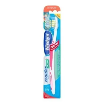 Wisdom toothbrush regular fresh medium
