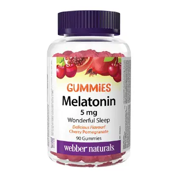 Webber naturals melatonin 5mg time release tabs 60s