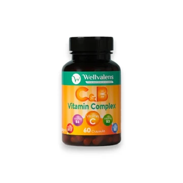 Wellvalens c & b vitamin complex 60s