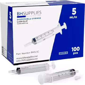 W-syringes 5ml 100`s