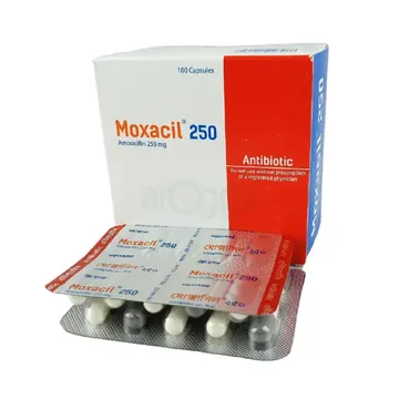 W-moxacil 250mg caps 100s
