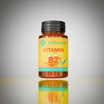 Wellvalens vitamin b2 capsules 60s