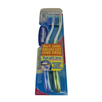 Wisdom total care medium toothbrush 2's