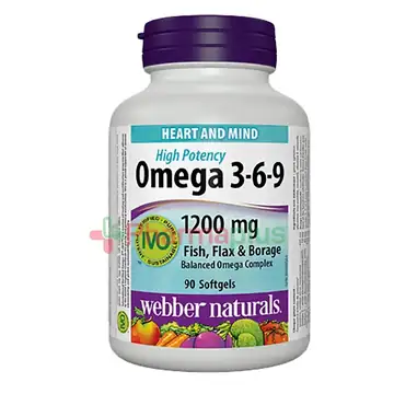 Webber naturals complete omega softgels 90's