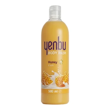 Yenbu honey milk extra moisturising body wash 500ml