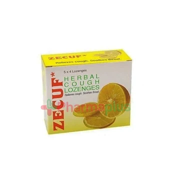 Zecuf herbal lozenges honey and lemon 20`s