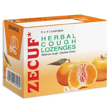 Zecuf herbal orange lozenges 20s