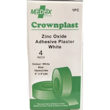 Zinc oxide plaster 4 inch