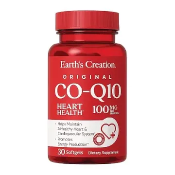 Earth's creation co-q10 100mg softgels 30's