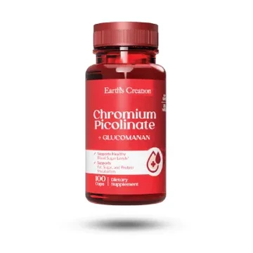 Earth's creation chromium picolinate& glucomannan