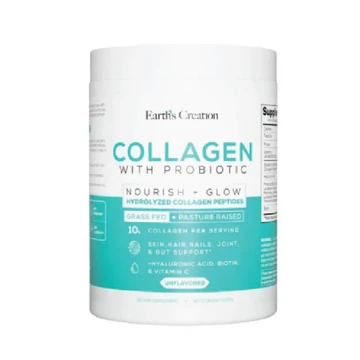 Earth's creation collagen with probiotic 277gm