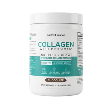 Earth's creation collagen with probiotic chocolate 329gm