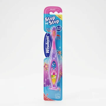 Wisdom toothbrush step by step 3-5kids