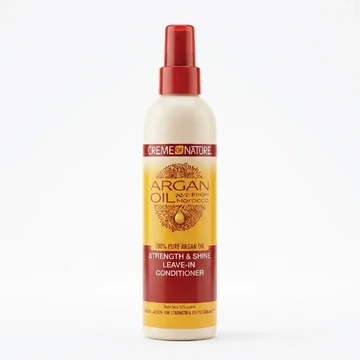 Creme of nature argan oil strength & shine leave -in conditioner 250ml thumbnail 2