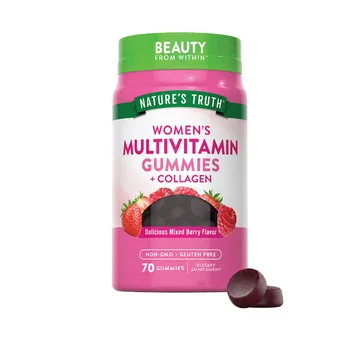 Natures truth women's multivitamin gummies 70's