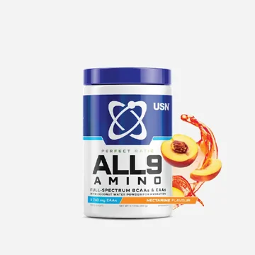 Usn all 9 amino acids nectarine flavour 330gm thumbnail 2