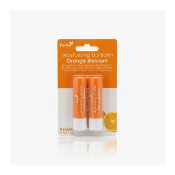 Pretty moisturising lip balm orange bloss