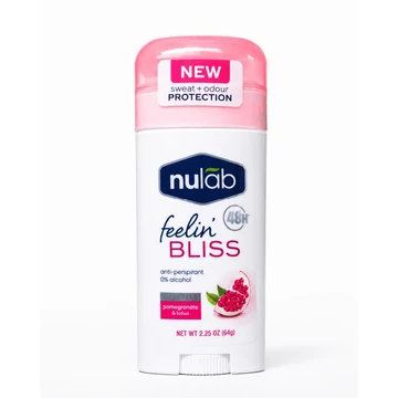 Nulab womens antiperspirant stick 64g bliss