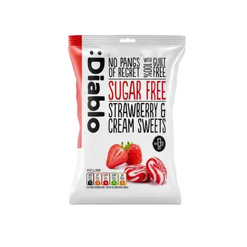 Diablo s f strawberry&cream sweet 75gm