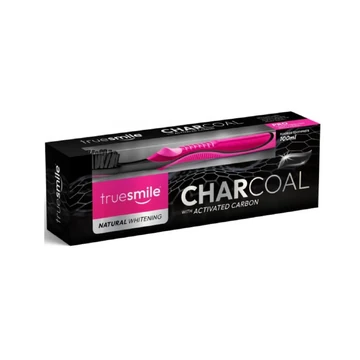 Truesmile charcoal toothpaste & brush 100ml
