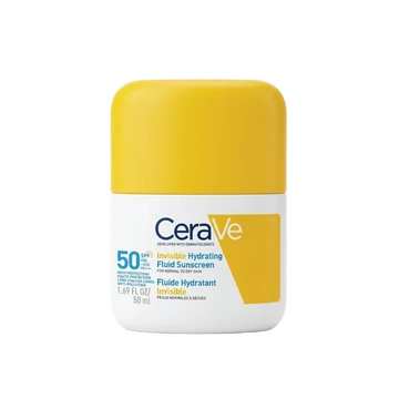 Cerave invisible hydrating fluid sunscreen spf50 50ml