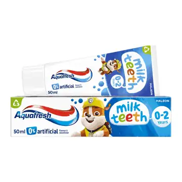 Aquafresh toothpaste milk teeth 50ml