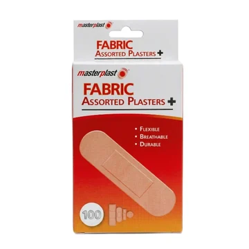 Masterplast fabric plasters assorted 100's