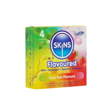 Skins flavours condoms 4's thumbnail 3
