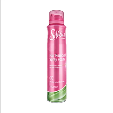 Silkia hair removal spray foam 200ml thumbnail 2