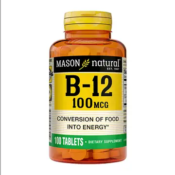 Mason natural b-12 100mcg tabs 100's thumbnail 2