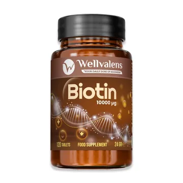 Wellvalens biotin tablets 120's