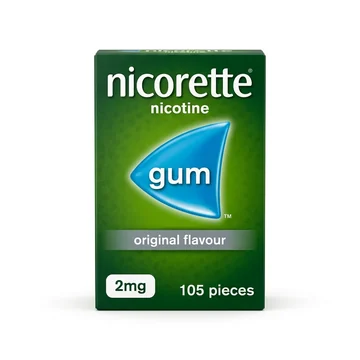 Nicorette 2mg nicotine 105`s