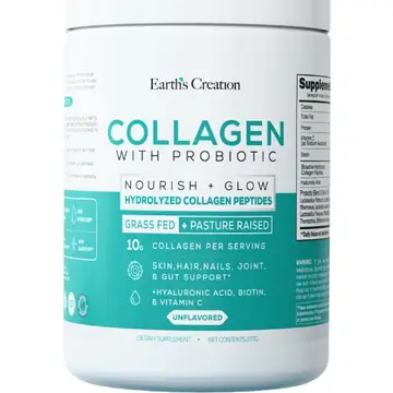 Earth's creation collagen with probiotic 277gm