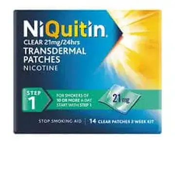 Niquitin patches step 1 21mg 14s