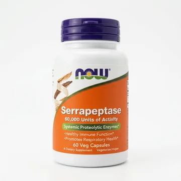 Now serrapeptase vcaps 60's