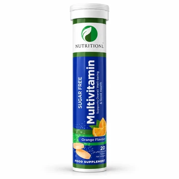 Nutritionl. Multivitamin sugar free orange eff 20's