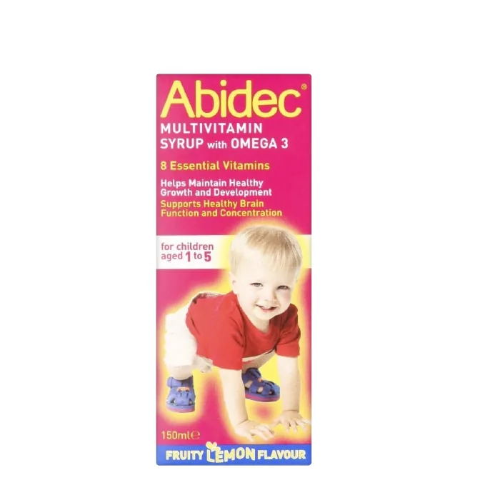 Abidec multivitamin syrup w/omega 3 150ml