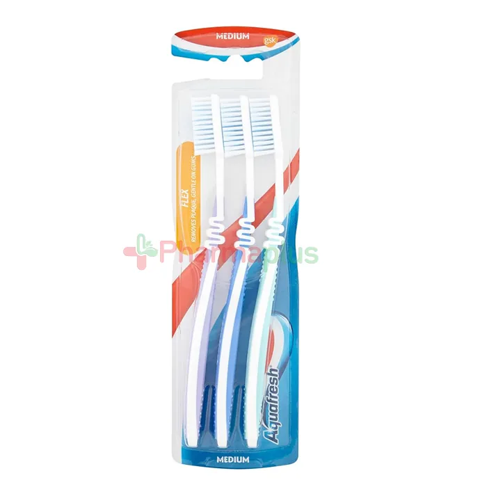 Aquafresh toothbrush flex medium 3`s