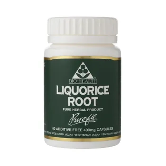 Bio health liquorice root caps 60`s