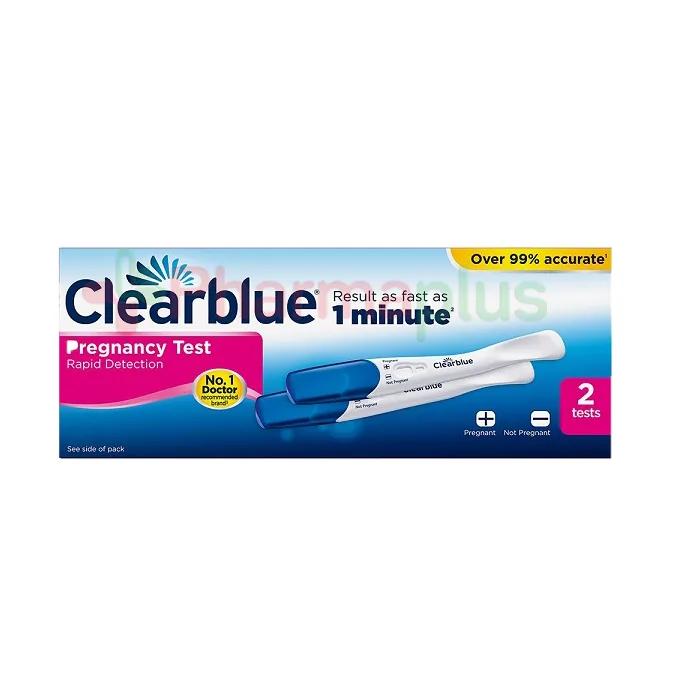 Clearblue rapid detection 2's