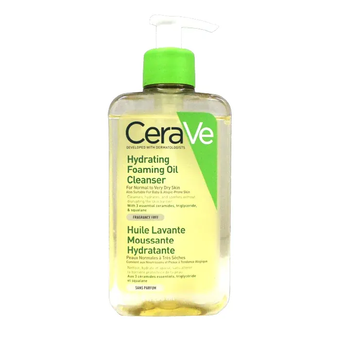 Cerave hydrating foaming oil cleanser 236ml