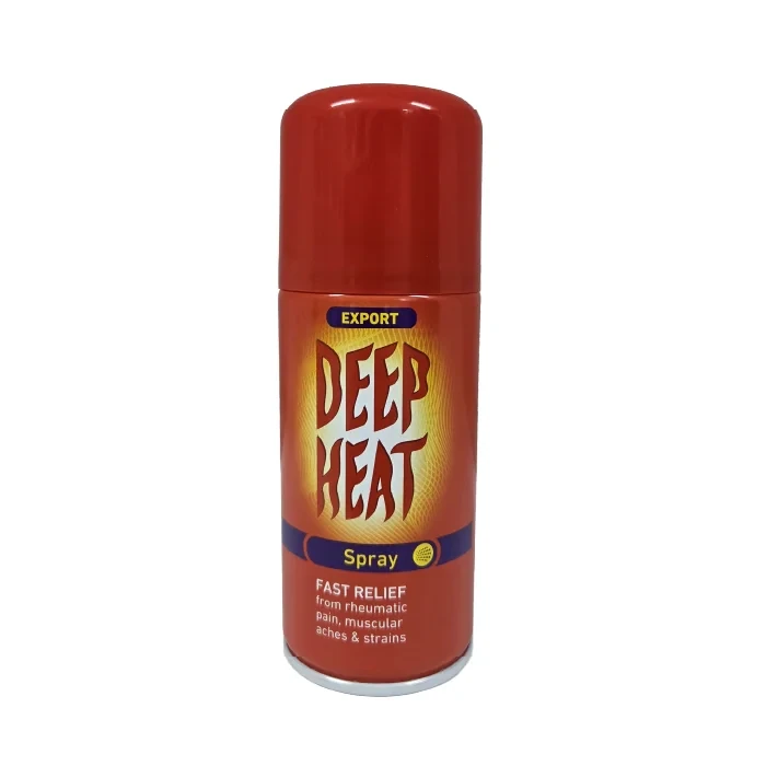 Deep heat spray