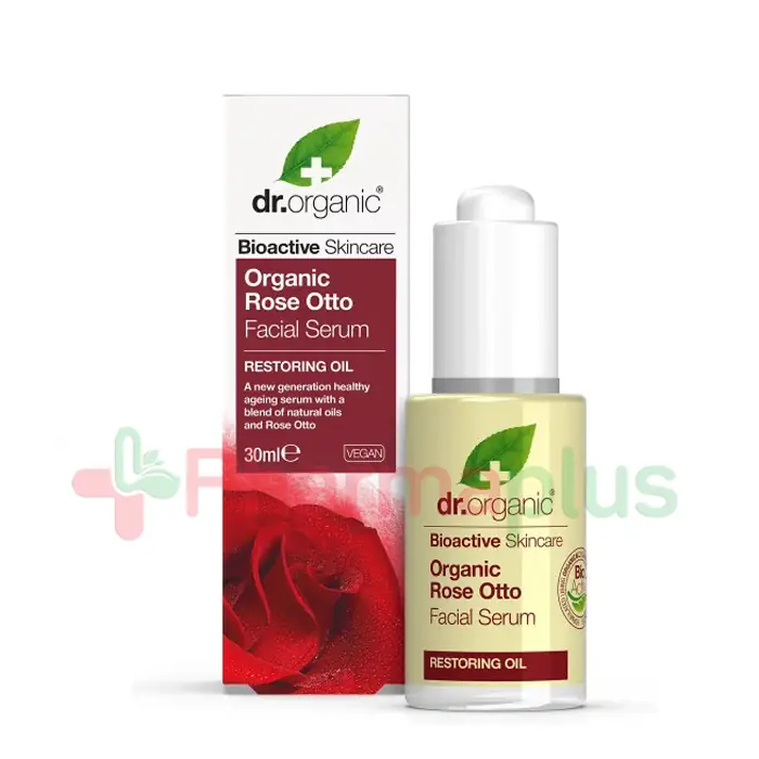 Dr.Organic rose otto facial serum 30ml