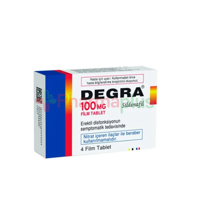 Degra (sildenafil) 100mg 4`s